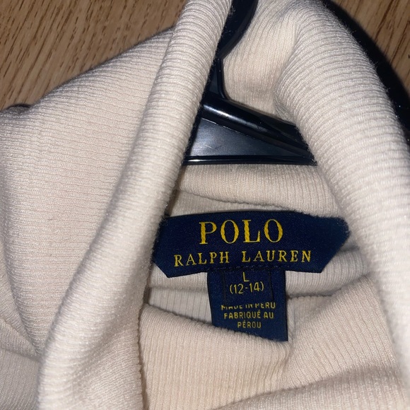 Ralph Lauren Cream Turtle Neck - Picture 4 of 6